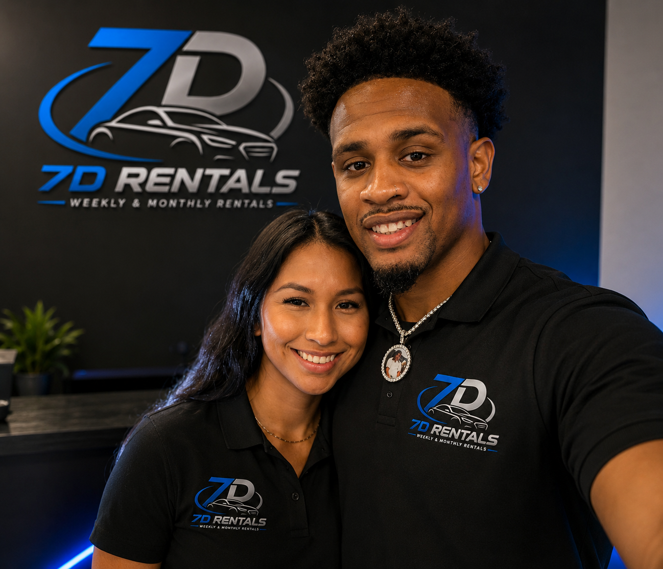 The owners of 7D Rentals in Rogers, AR